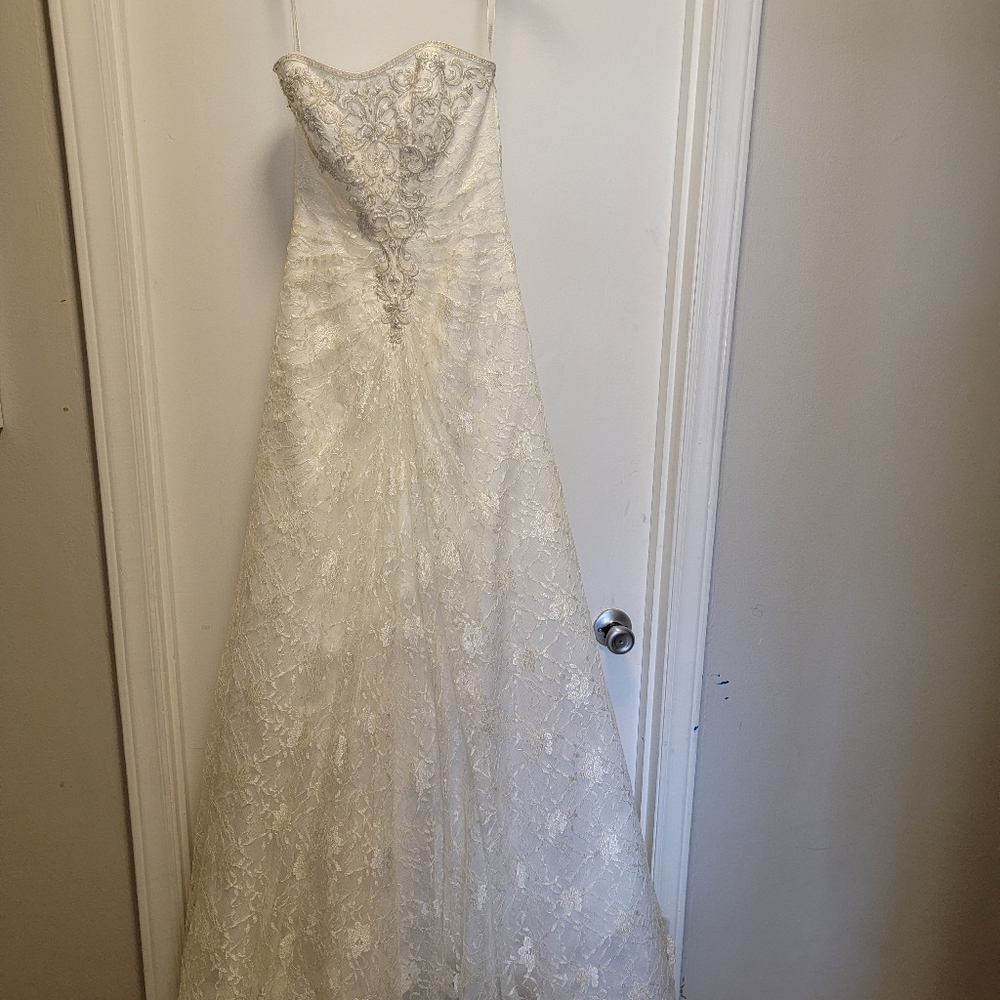 David's Bridal wedding dress